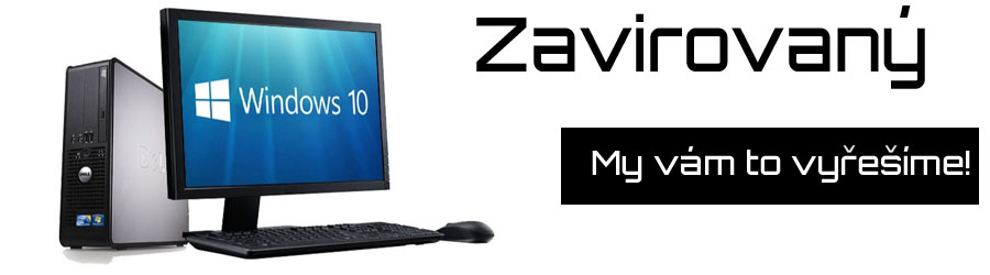 Zavirovaný počítač, nebo notebook?